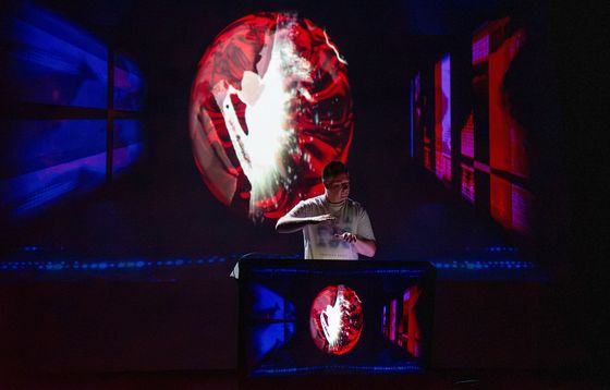Control System Interference performance at 404 Festival