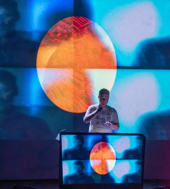Control System Interference performance at 404 Festival